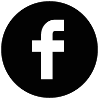 Facebook Black Round